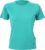 Damessportshirt ‘Tech Tee’ met korte mouwen Teal – L