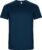 Donkerblauw kinder unisex sportshirt korte mouwen ‘Imola’ merk Roly 16 jaar 164-176