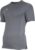 Donnay compressie shirt korte mouw – Baselayer – Heren – maat S – Charcoal marl (037)