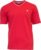 Donnay T-shirt met V-hals – Sportshirt – Heren – Rood (043) – maat M