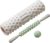 DW4Trading Foam Roller Set 3 Delig met Foamroller, Massage Stick, Massage Bal Wit Groen – Grid Triggerpoint – Fitness – Yoga – Pilates