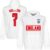 Engeland Grealish 7 Team Hoodie – Wit – Kinderen – 116