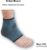 Enkelbrace – Enkel Support – Compressie Bandage – Maat S/M – Blauw – Geeft ondersteuning aan de enkel – Helpt pijnklachten te verminderen – Sport – Blessures/Herstel.