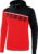 Erima 5-C Sweatshirt Met Capuchon – Rood / Zwart / Wit | Maat: M