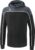 ERIMA Change Sweatshirt Met Capuchon Black Grey-Slate Grey-Wit Maat L