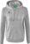 Erima Essential Team Sweatshirt Met Capuchon Dames – Licht Grey Melange / Slate Grey | Maat: 42