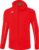 ERIMA Liga Star Trainingsjack Met Capuchon Kind Rood-Wit Maat 164