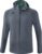 ERIMA Liga Star Trainingsjack Met Capuchon Slate Grey-Zwart Maat XXXL