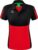 ERIMA Six Wings Polo Dames Rood-Zwart Maat 42