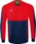 Erima Six Wings Sweatshirt Heren – New Navy / Rood | Maat: S