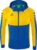 Erima Six Wings Trainingsjack Met Capuchon Dames – New Royal / Geel | Maat: 36