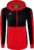 Erima Six Wings Trainingsjack Met Capuchon Dames – Rood / Zwart | Maat: 40