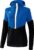 Erima Squad Sweatshirt Met Capuchon Dames New Royal-Zwart-Wit Maat 34