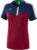 Erima Squad T-Shirt Dames New Navy-Bordeaux Grijs Maat 40