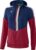 Erima Squad Tracktop Jack Met Capuchon Dames New Navy-Bordeaux Grijs Maat 34