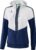 Erima Squad Tracktop Jack Met Capuchon Dames Wit- New Navy-Slate Grijs Maat 34