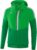 Erima Squad Tracktop Jack Met Capuchon Fern Green-Smaragd-Zilver Grijs Maat 3XL