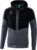 Erima Squad Tracktop Jack Met Capuchon Zwart-Slate Grijs Maat 2XL