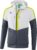 Erima Squad Tracktop Met Capuchon Heren – Wit / Slate Grey / Lime | Maat: 3XL