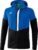 Erima Squad Trainingsjack Met Capuchon Heren – New Royal / Zwart / Wit | Maat: XL