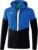 Erima Squad Trainingsjack Met Capuchon Kinderen – New Royal / Zwart / Wit | Maat: 164