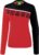 Erima Teamline 5-C Longsleeve Dames Rood-Zwart-Wit Maat 34