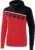 Erima Teamline 5-C Sweatshirt met Capuchon Rood-Zwart-Wit Maat S