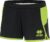 Errea Shima Broek Ad 08180 Zwart Groen_Fluo – Sportwear – Volwassen