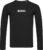 FitProWear Crewneck / Shirt lange mouwen Heren – Zwart – Maat L -Slim Fit Shirt – Sweater – T-Shirt met lange mouwen – T-Shirt Slim Fit – Crewneck heren – Crewneck Slim-Fit