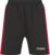 FitProWear Sportbroek Heren Zwart/Rood – Maat XXL – Sportbroek Polyester – Trainingsbroek – Joggingbroek – Korte broek – Sweatshort – Sportbroek met zakken