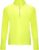 Fluor Geel sportshirt van technisch weefsel met raglanmouwen en halve rits, reflecterende details model Melbourne maat L