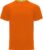 Fluor Oranje 4 Pack unisex snel drogend Premium sportshirt korte mouwen ‘Monaco’ merk Roly maat 3XL