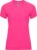 Fluorescent Donkerroze dames sportshirt korte mouwen Bahrain merk Roly maat XXL