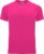 Fluorescent Donkerroze Unisex Sportshirt korte mouwen Bahrain merk Roly maat 3XL