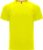 Fluorescent Geel sportshirt unisex ‘Monaco’ merk Roly maat XL