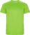 Fluorescent Groen unisex ECO sportshirt korte mouwen ‘Imola’ merk Roly maat 3XL