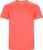 Fluorescent Koraalroze unisex ECO sportshirt korte mouwen ‘Imola’ merk Roly maat 3XL