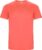 Fluorescent Koraalroze unisex sportshirt korte mouwen ‘Imola’ merk Roly maat M