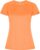 Fluorescent Oranje dames ECO sportshirt korte mouwen ‘Imola’ merk Roly maat S