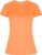 Fluorescent Oranje dames sportshirt korte mouwen ‘Imola’ merk Roly maat L