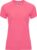 Fluorescent Roze dames sportshirt korte mouwen Bahrain merk Roly maat L