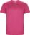 Fluorescent Roze unisex ECO sportshirt korte mouwen ‘Imola’ merk Roly maat 140 / 12