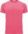 Fluorescent Roze unisex sportshirt korte mouwen Bahrain merk Roly maat 3XL