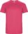 Fluorescent Roze unisex sportshirt korte mouwen ‘Imola’ merk Roly maat XL