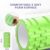 Foam Roller Fasciarol – Foam Roller – Fitness Massagerol voor Triggerpoint Massage in rug, nek, benen tijdens fasciatraining met de Gymnastiekrol voor Mannen Vrouwen. 33 x 14 cm