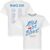 Frankrijk Allez Les Bleus WK 2018 Selectie T-Shirt – Wit – XS