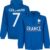 Frankrijk Griezmann 7 Team Hoodie – Blauw – M