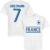 Frankrijk Griezmann 7 Team T-Shirt – Wit – Kinderen – 152