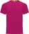 Fuchsia unisex snel drogend Premium sportshirt korte mouwen ‘Monaco’ merk Roly maat XL