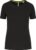 Gerecycled damessportshirt met ronde hals Black – XXL